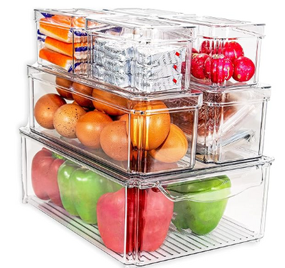 Set 7 Contenedores Organizadores Nevera